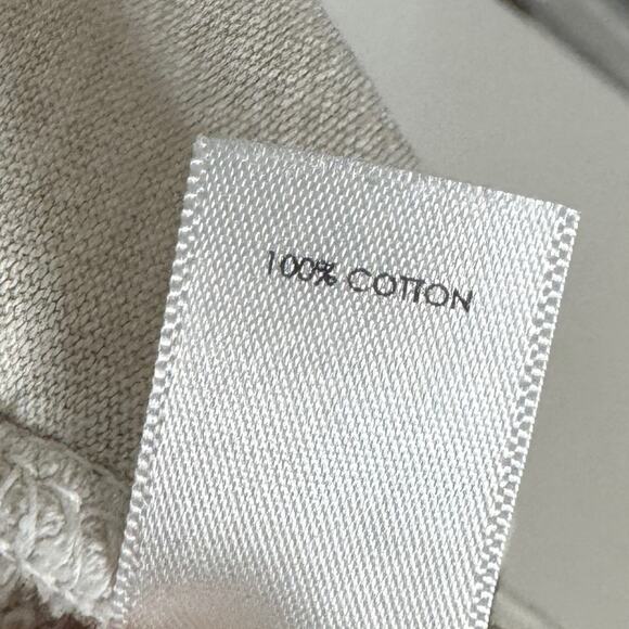 Unsubscribed Cotton French Terry Joggers in Natural Womens Size XS minimalist - Picture 11 of 12